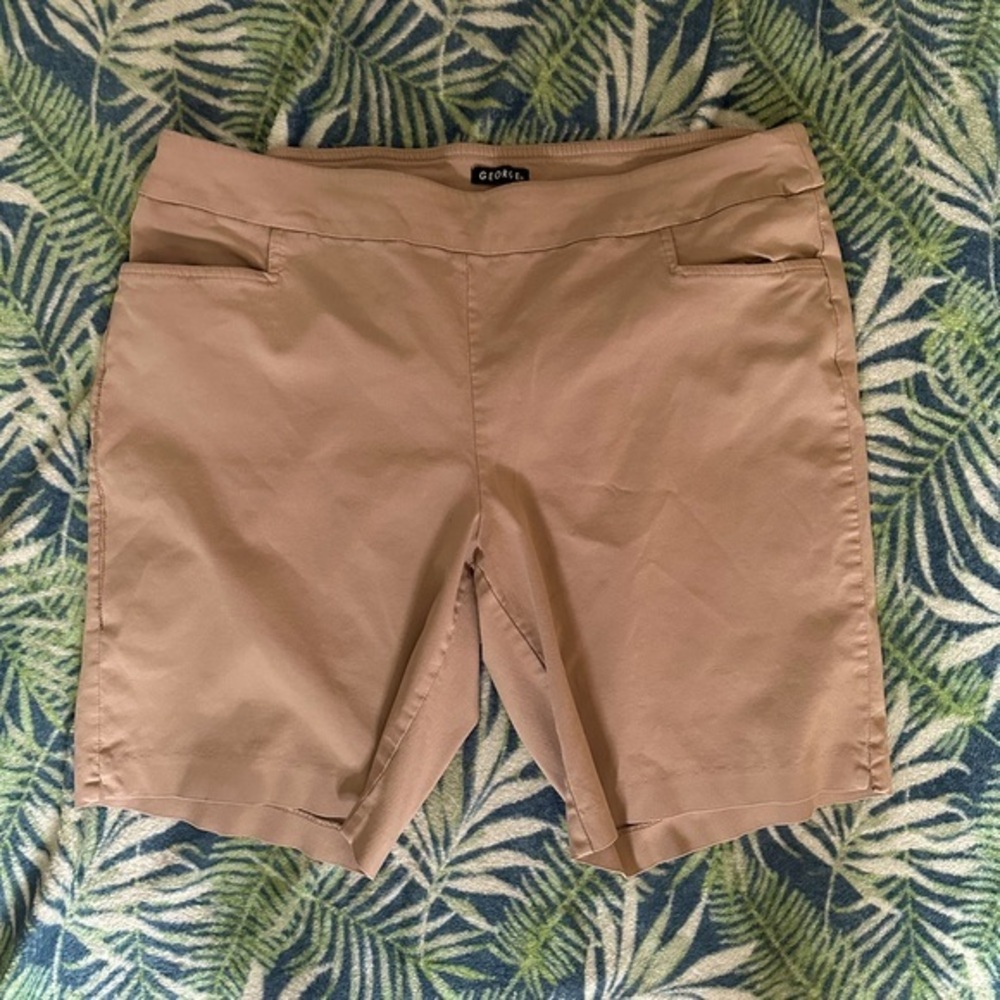 George khaki shorts size 18w-20w